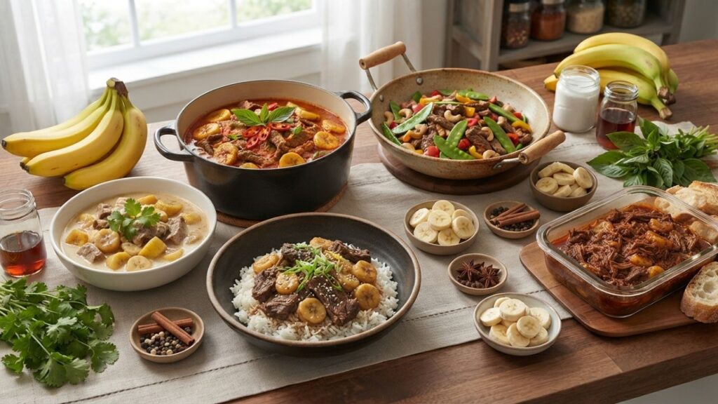 Beef banana recipe collection 