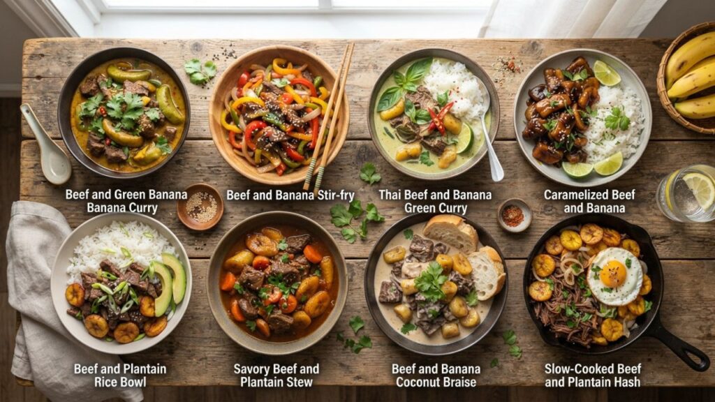 Beef banana recipe collection