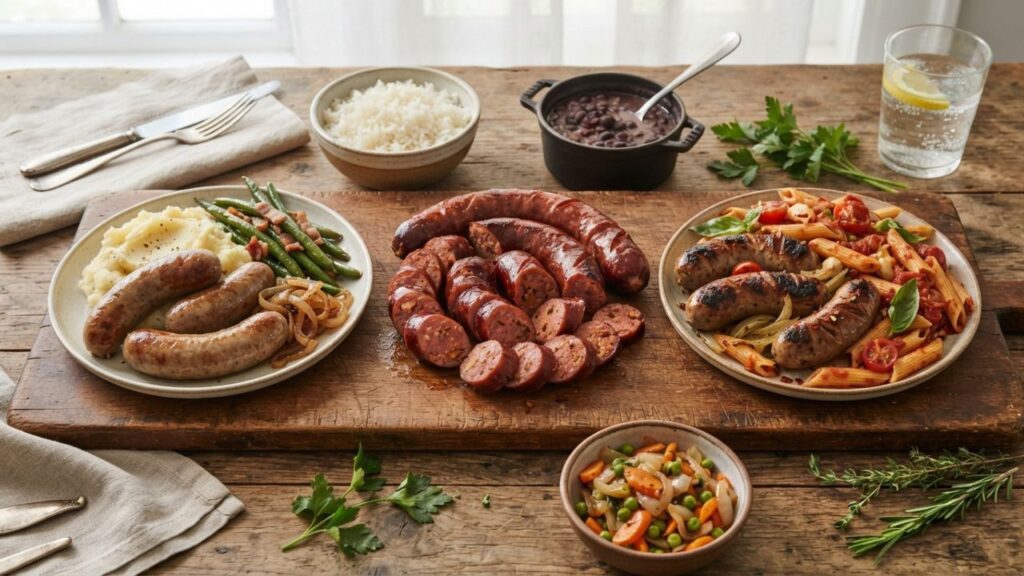 Calabresa and sausage comparison