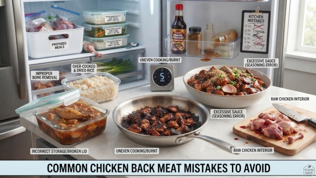 Chicken cooking mistakes