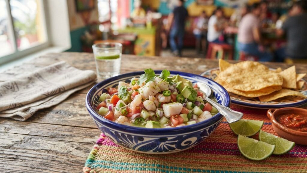 _Classic Mexican ceviche mixto