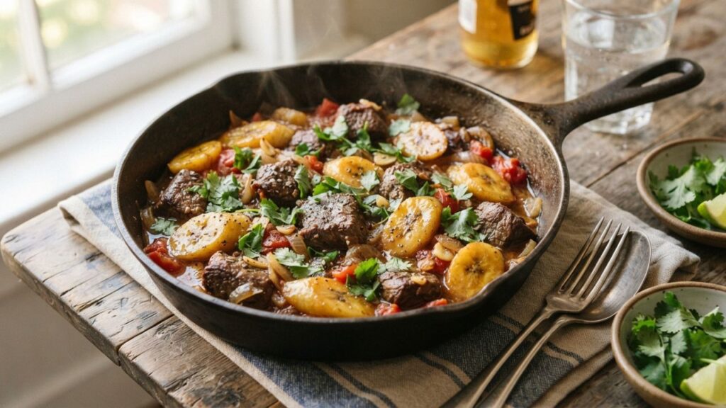 Classic beef banana recipe