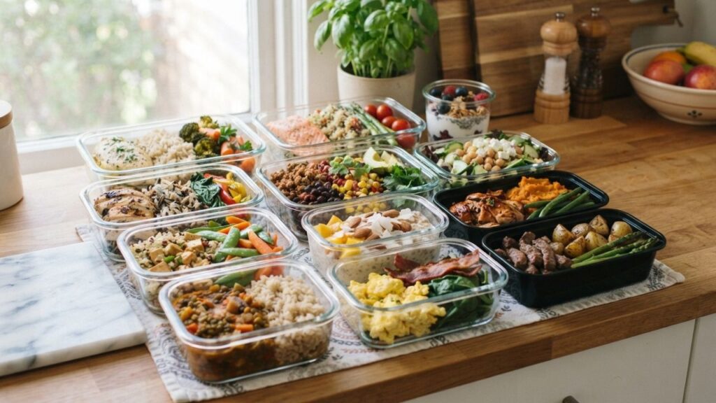 _Healthy weekly meal prep