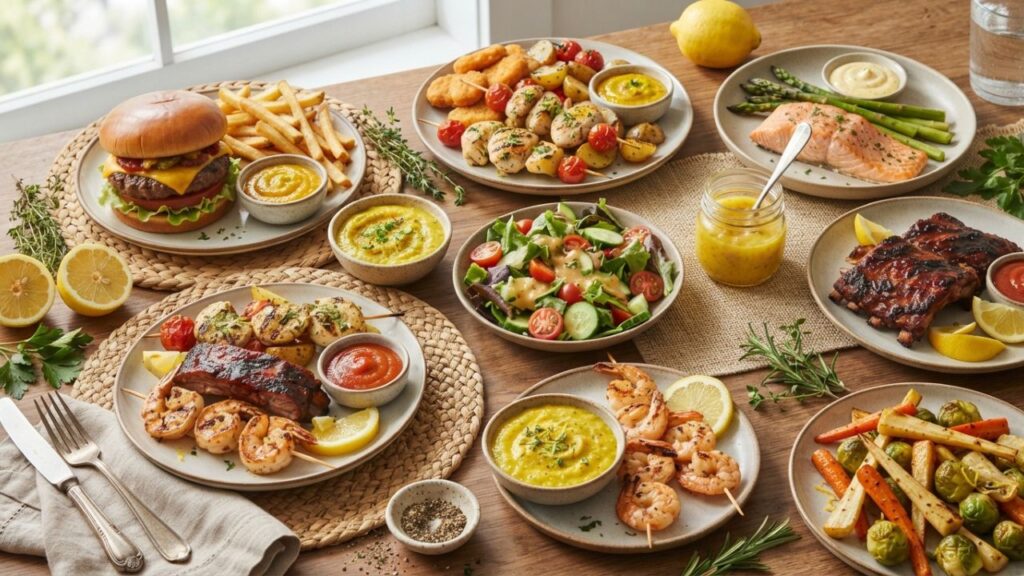 _Lemon ketchup meal ideas