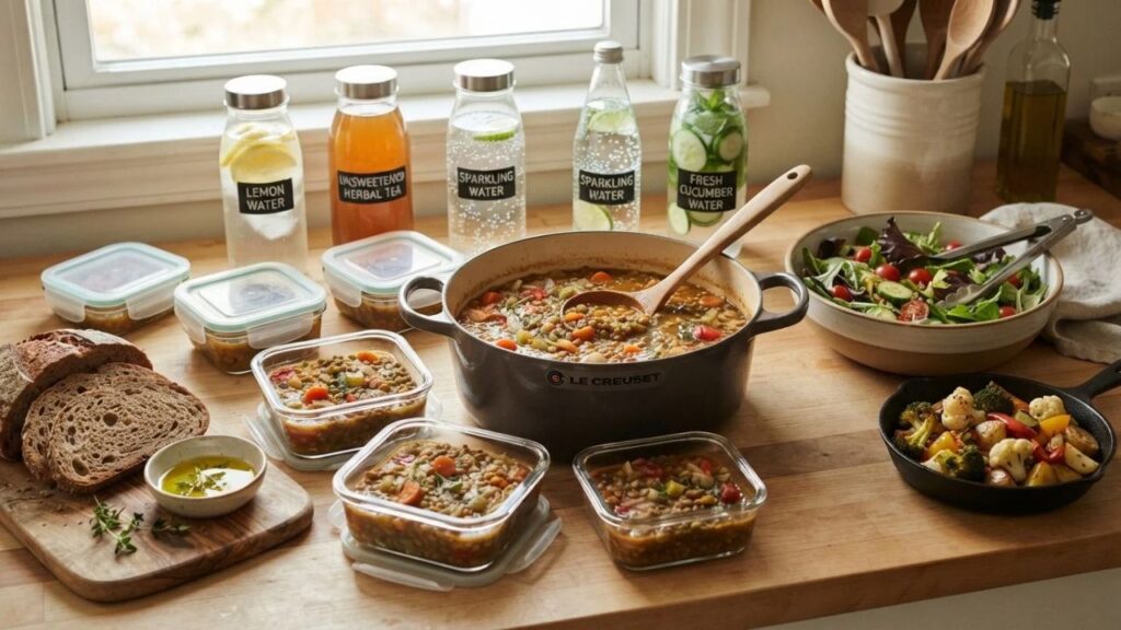 _Lentil vegetable soup