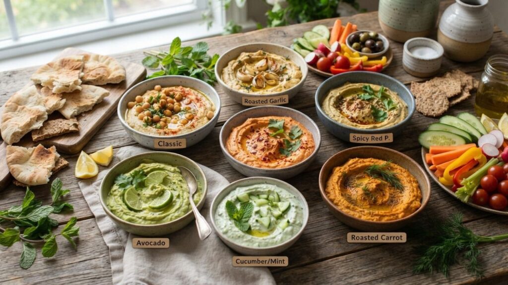 Low salt hummus recipes
