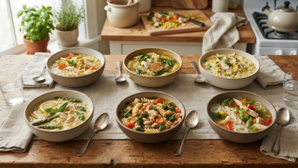 _Low-sodium chicken noodles