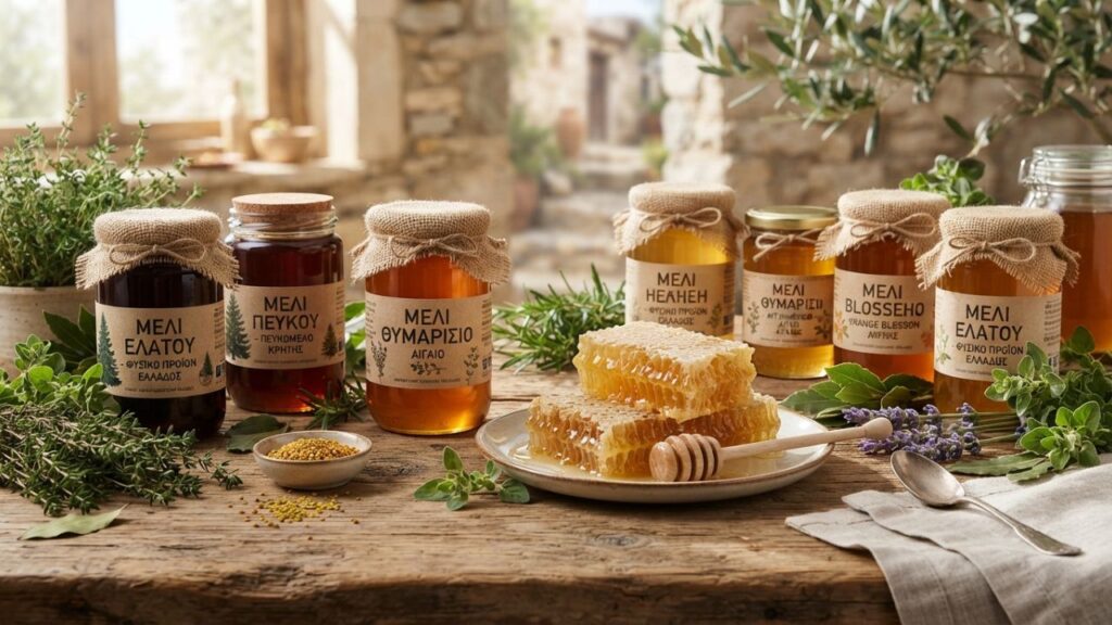 Natural flavors from Greek flowers