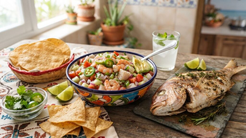 _Shrimp fish ceviche mixto