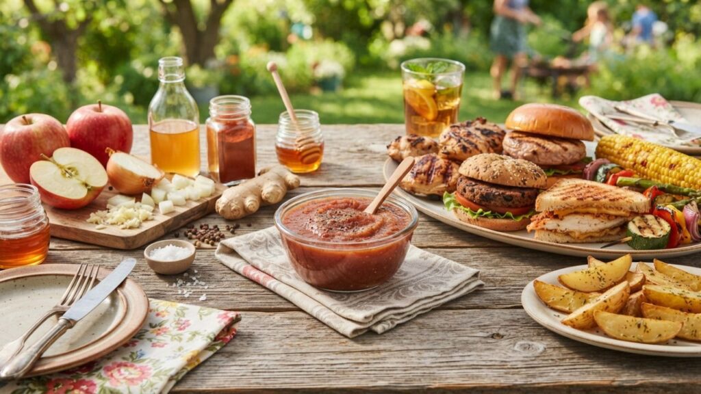 Smoky apple ketchup recipe