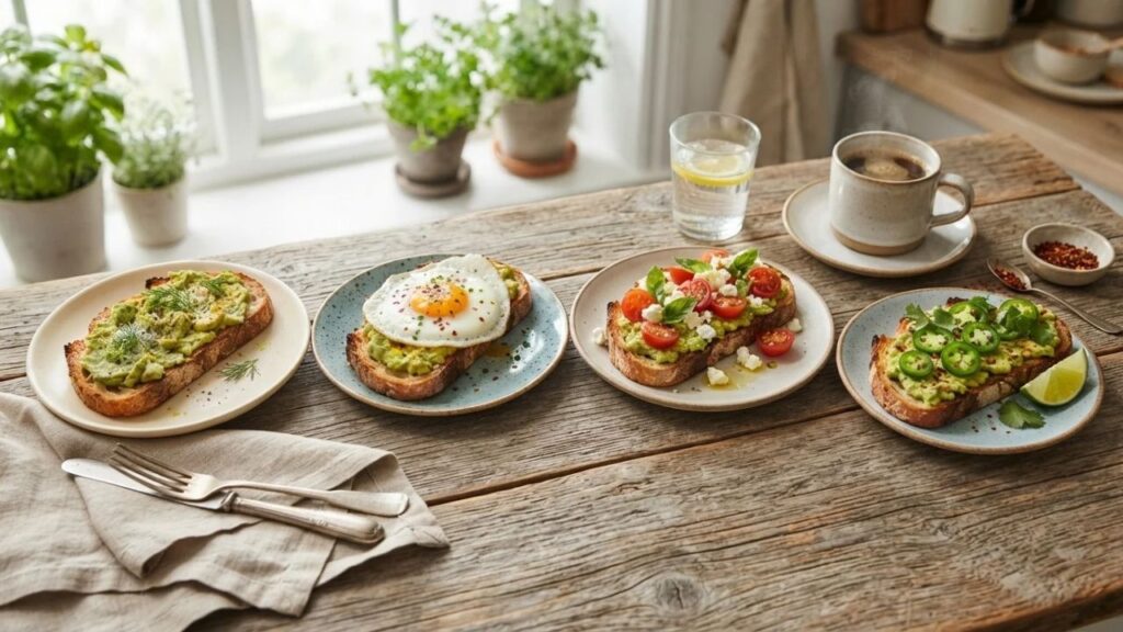 Sourdough avocado toast