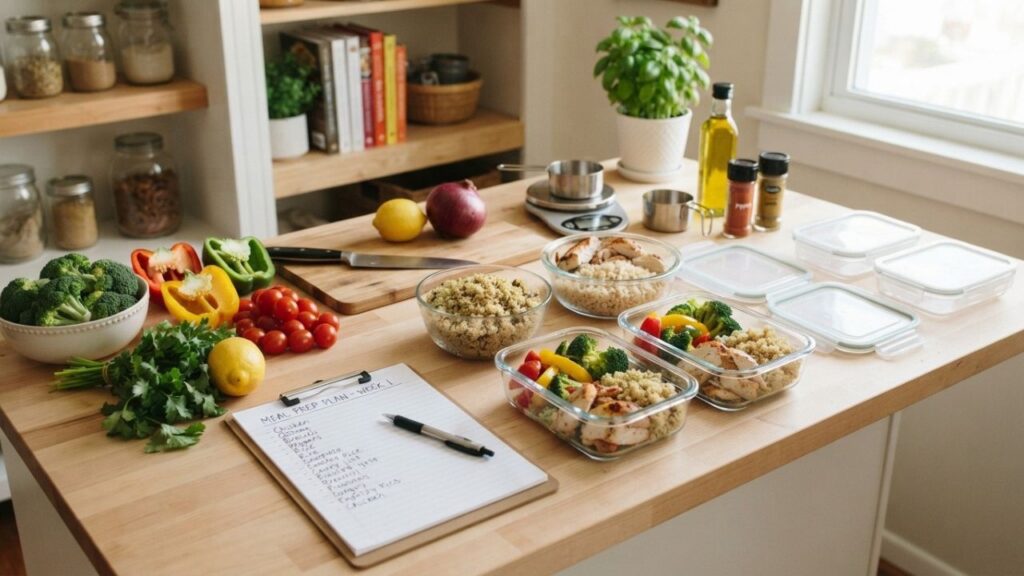 Weekly meal planning