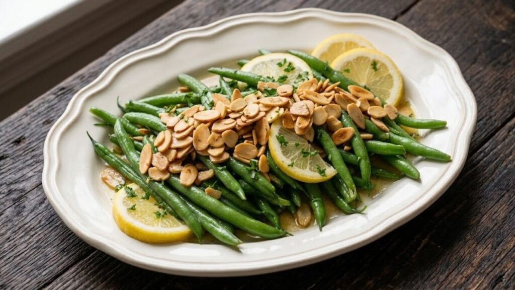 Classic butter green beans