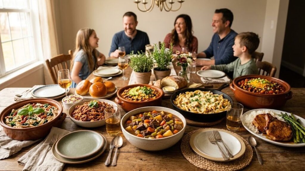 Delicious crockpot dinner collection