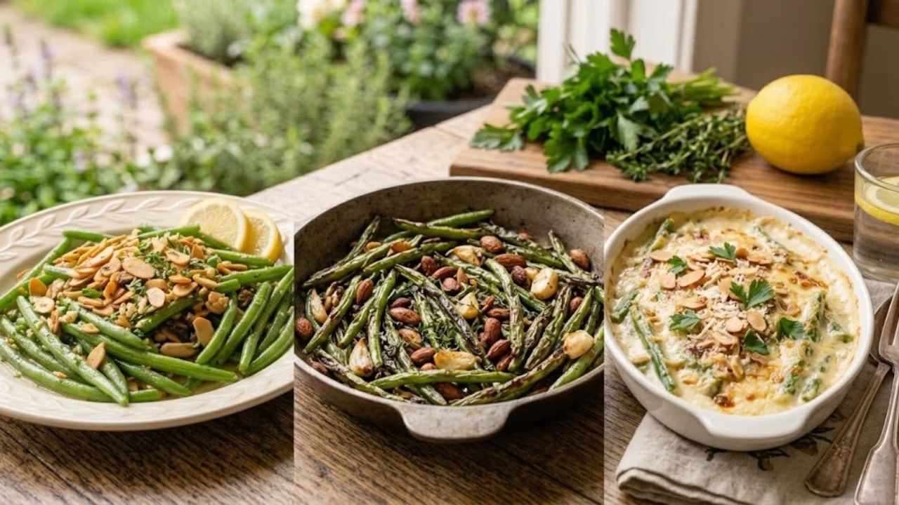 3 Easy Green Bean Almondine Recipes with a Perfect Crunch