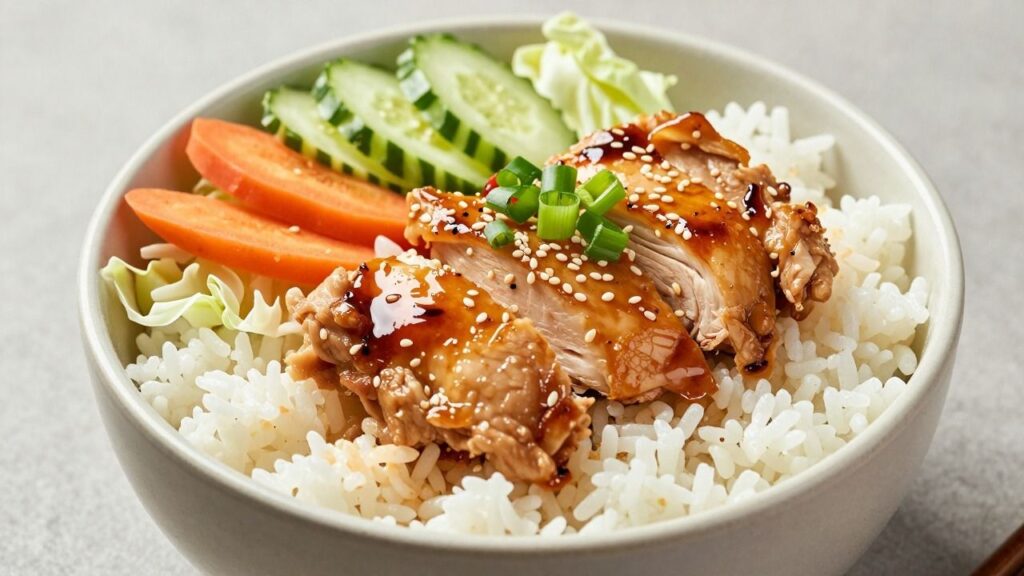 Izakaya chicken rice bowl