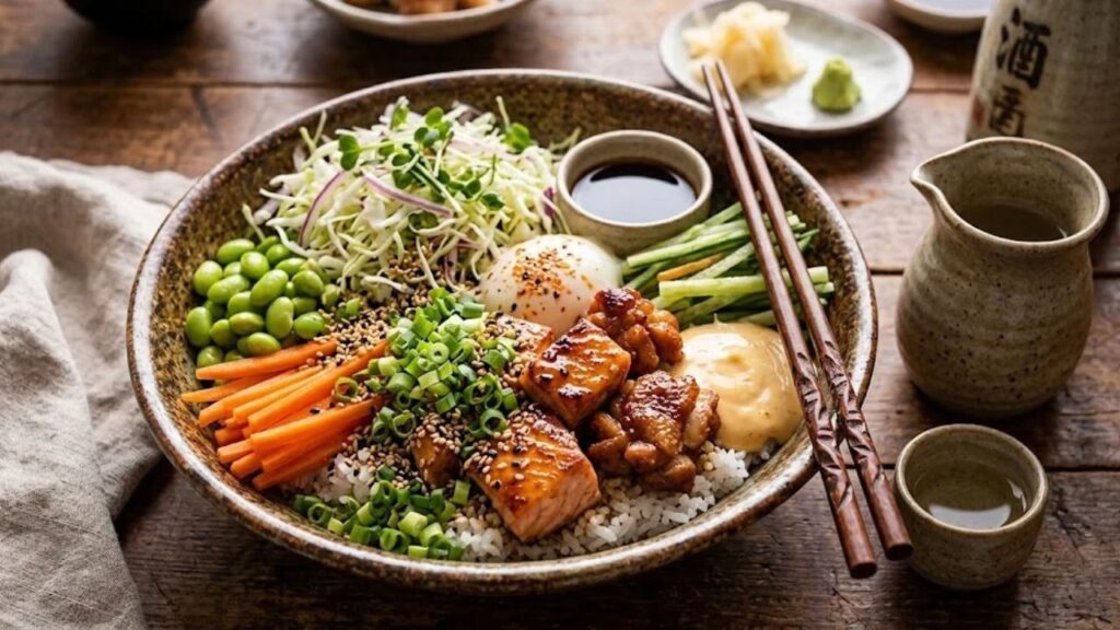 Japanese-style bowl izakaya