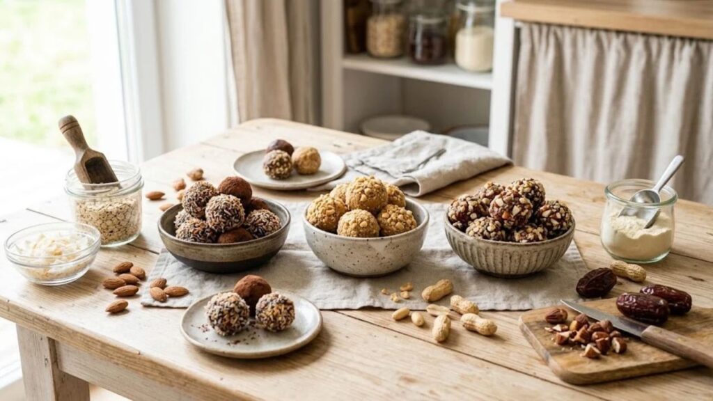 _Protein ball snack recipes