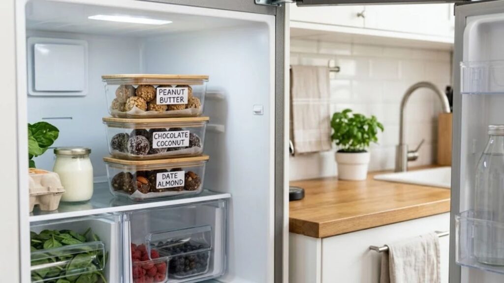 _Protein balls storage container