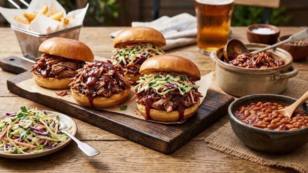Smoky BBQ pulled pork