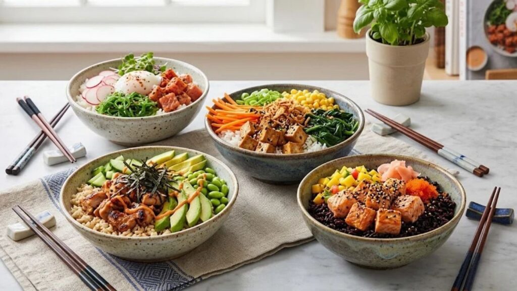 Tasty homemade ur bowls