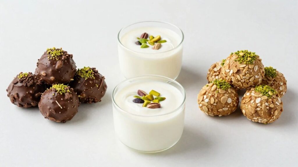 Unsalted pistachio homemade treats