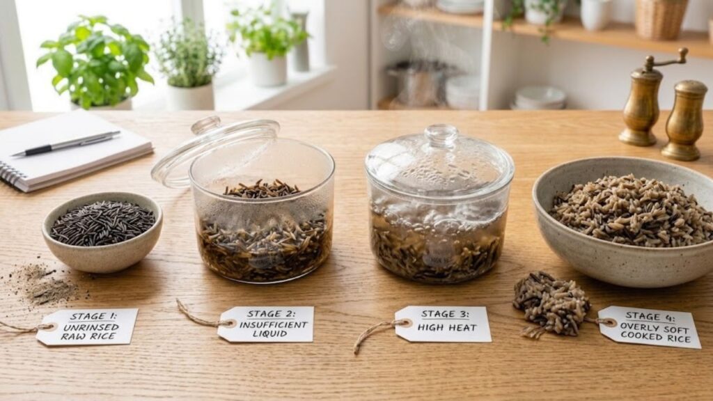 Wild rice cooking mistakes