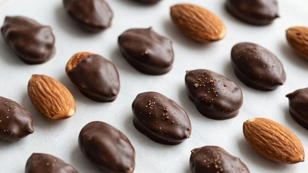 classic dark chocolate almonds