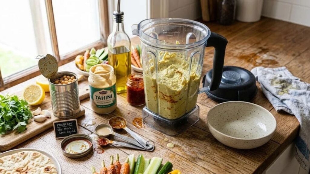 common hummus preparation mistakes