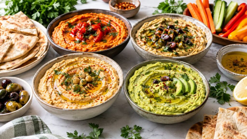 _creative harissa hummus recipes