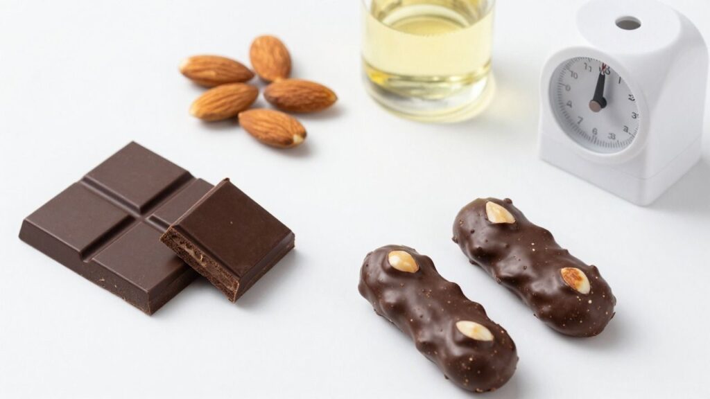 dark chocolate almond recipes