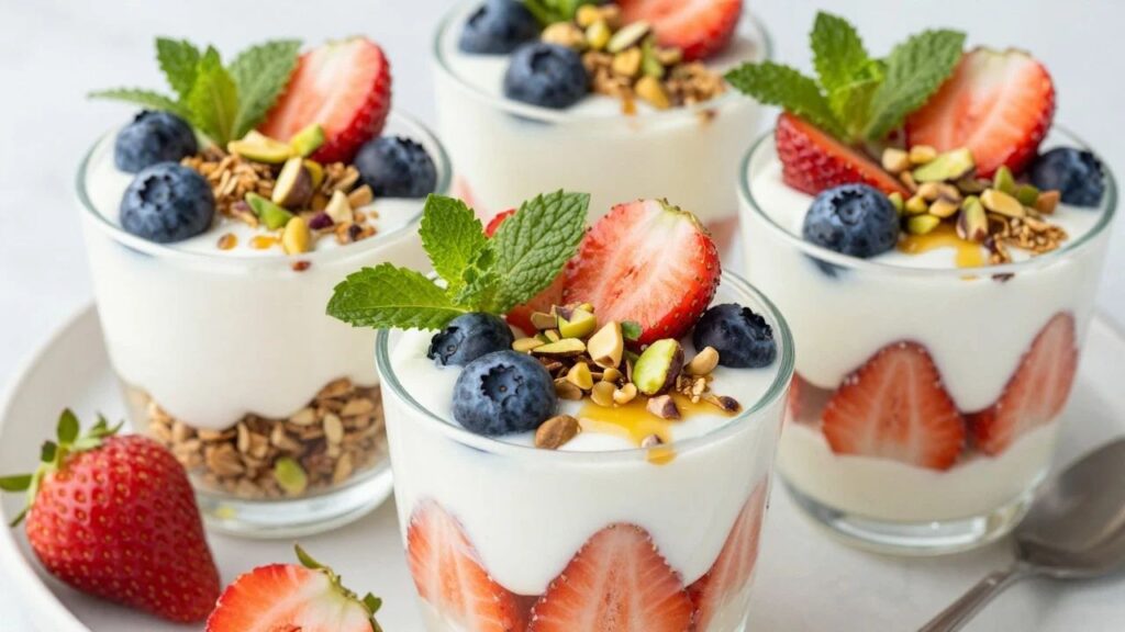 _honey pistachio yogurt cups