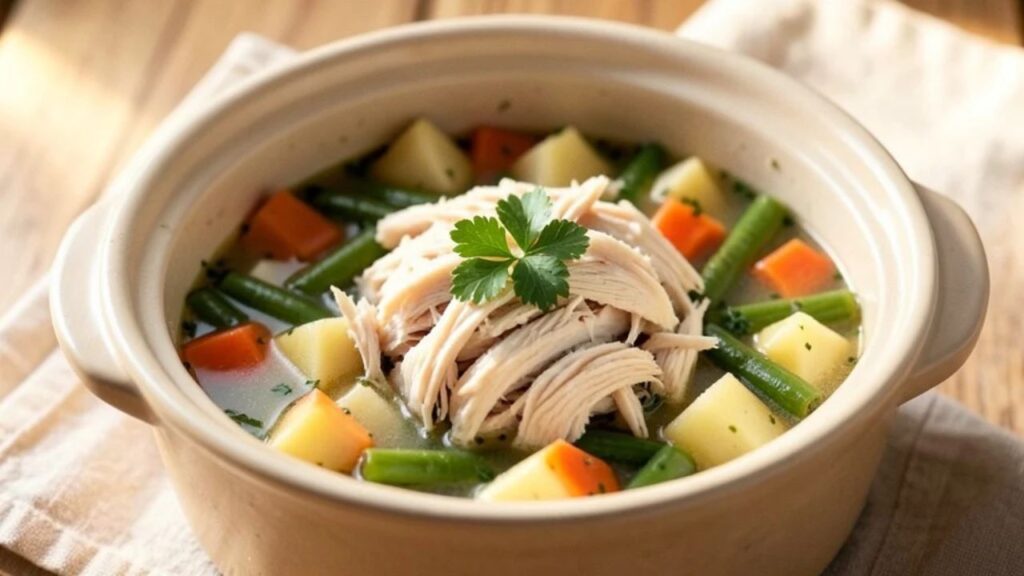 Chicken Vegetable Crockpot Meal