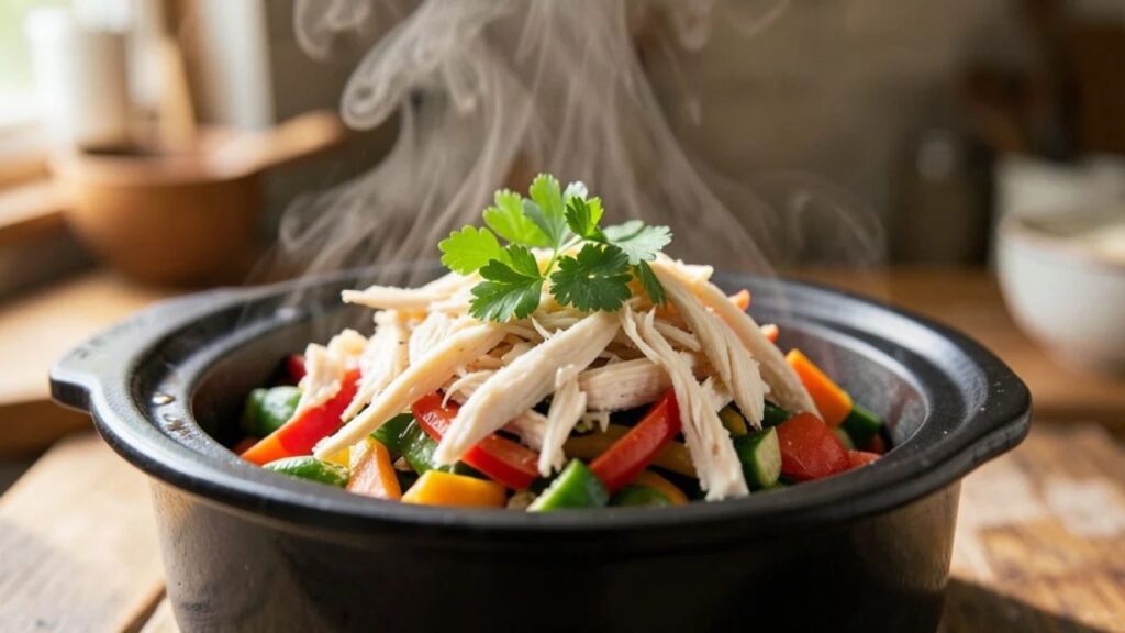 Chicken vegetable crock pot