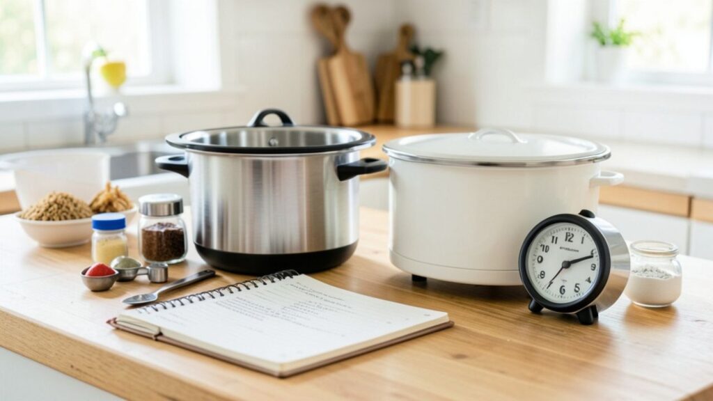 Crock pot preparation time