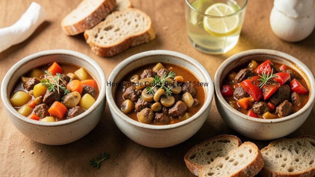 Homemade Crock Pot Beef Stew