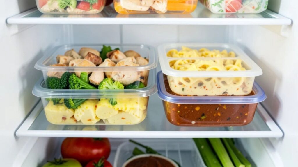 Mini crockpot meal storage