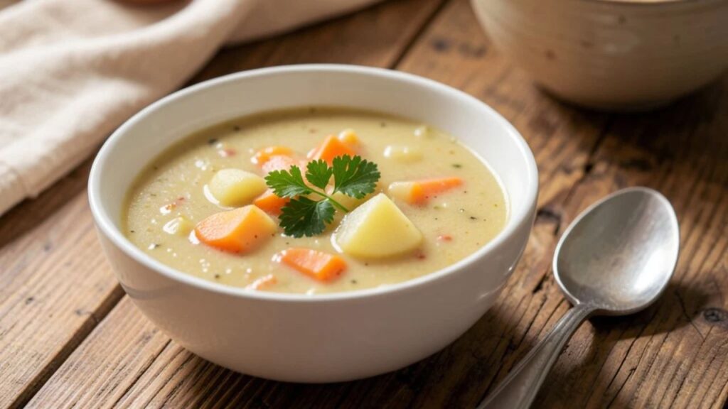 creamy gluten free potato soup
